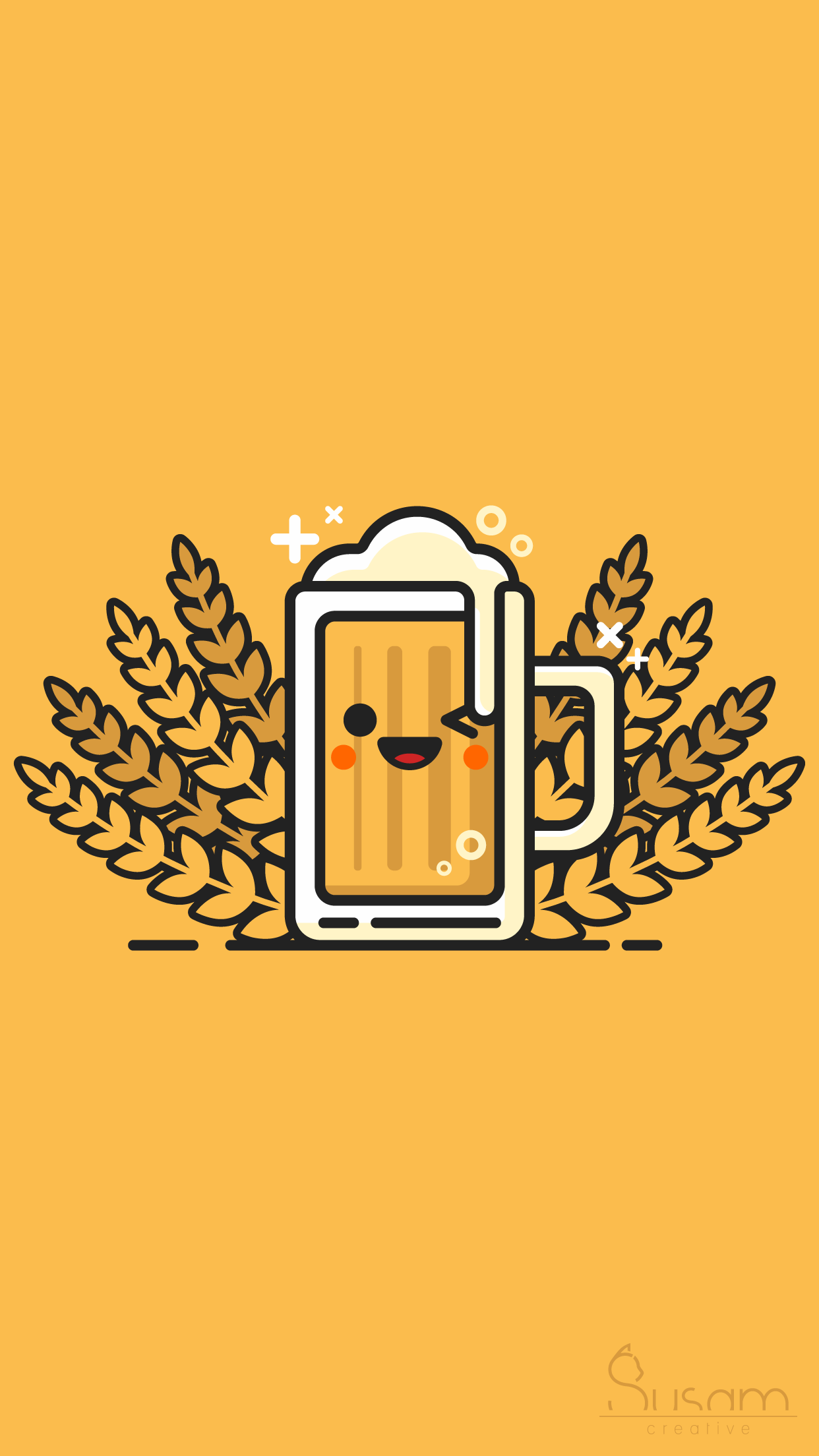 9 BeerThemed Background Wallpapers for iPhone and Android